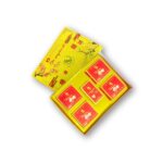 Hộp quà tết đỏ 1 hộp sợi + 4 hộp bánh PTA04 - Ảnh 2