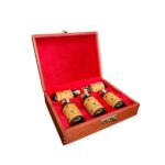 Bột đông trùng hạ thảo hộp gỗ cao cấp 5 lọ PTA-1BDT5L - Ảnh 2