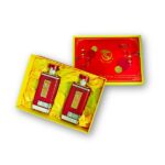 Hộp quà tết đỏ 2 chai rượu PTA03 - Ảnh 2